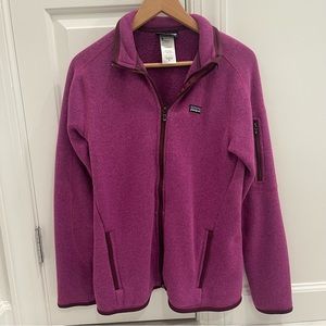 Patagonia Purple Women’s Better Sweater Fleece Jacket